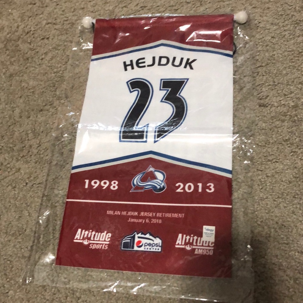 Hejduk Retirement Banner